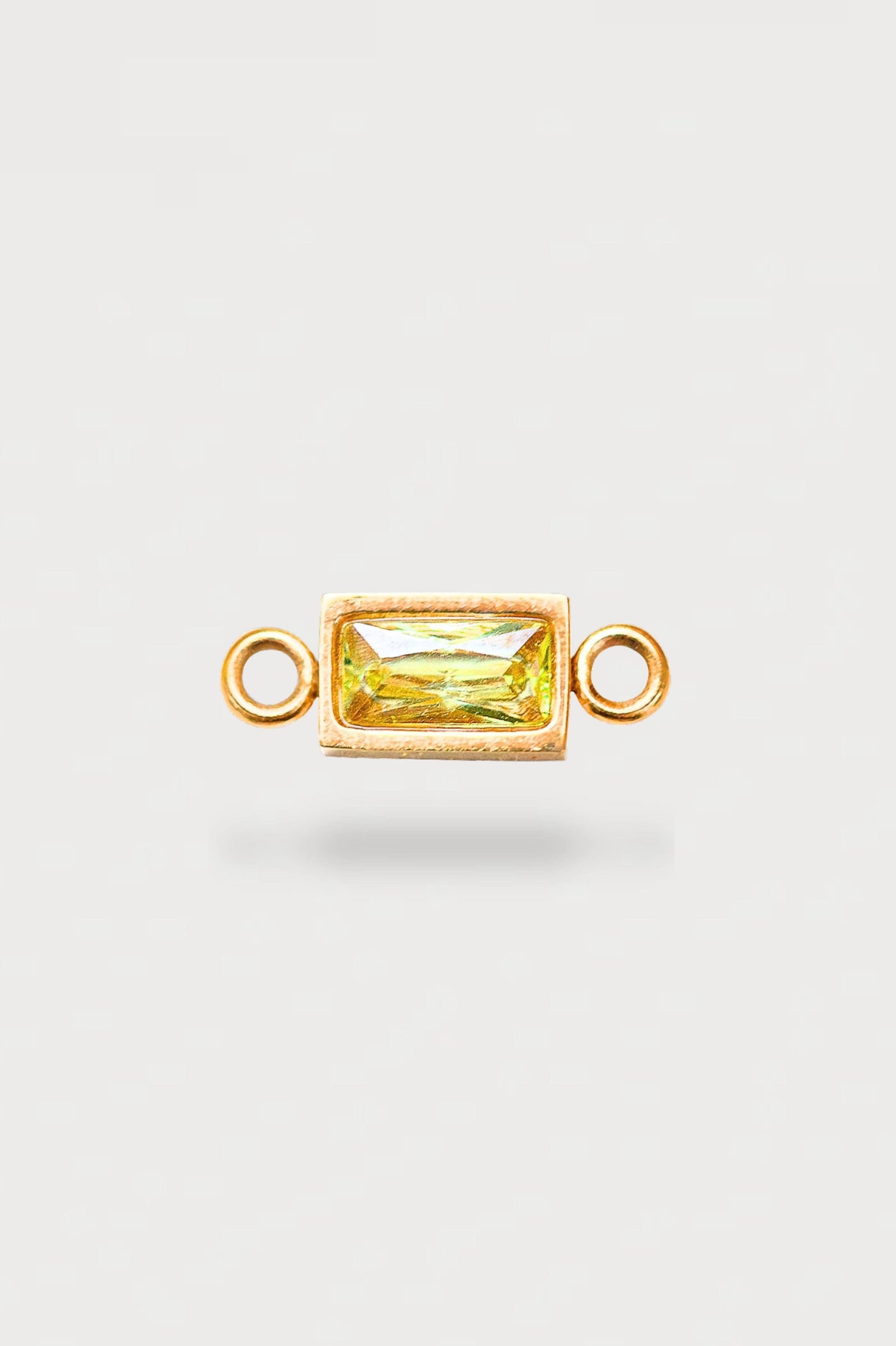 Baguette Charm | Farbe Gold