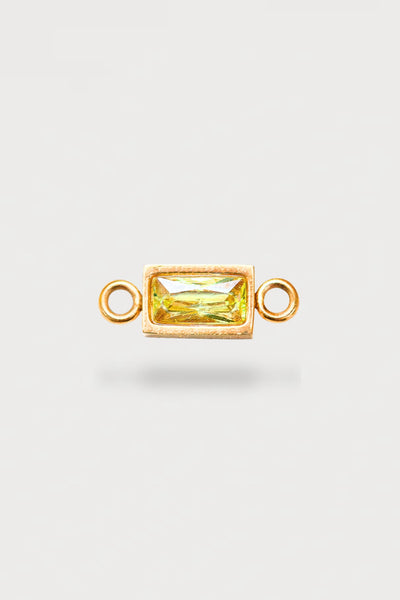 Baguette Charm | Farbe Gold