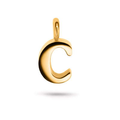 Letter Charm | Farbe Gold