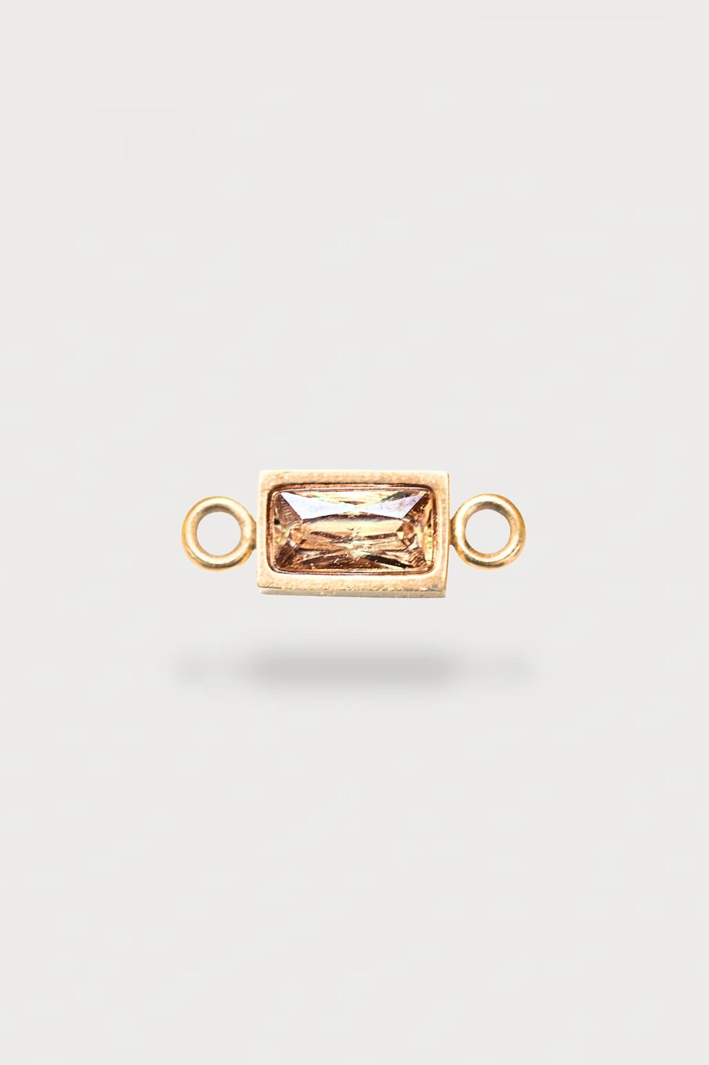 Baguette Charm | Farbe Gold
