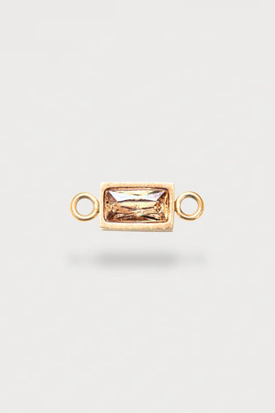 Baguette Charm | Farbe Gold