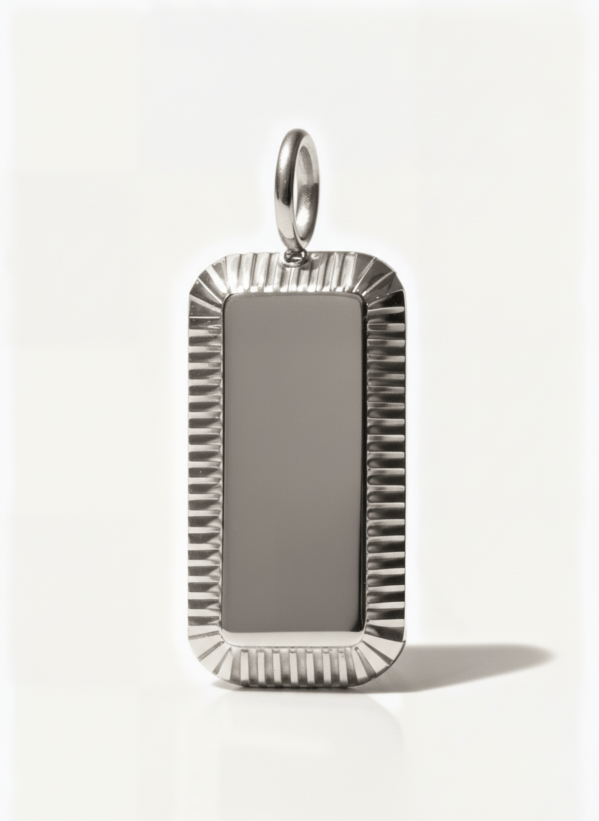 Lotus Charm mit Gravur