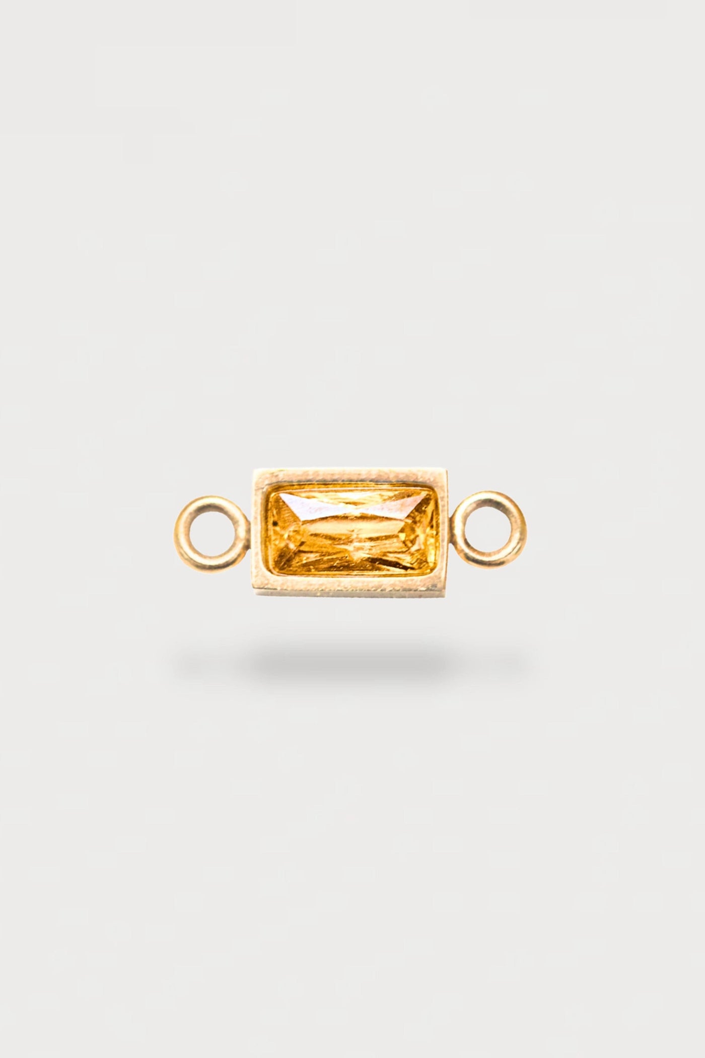 Baguette Charm | Farbe Gold
