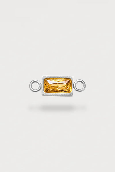 Baguette Charm | Farbe Silber
