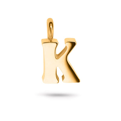 Letter Charm | Farbe Gold