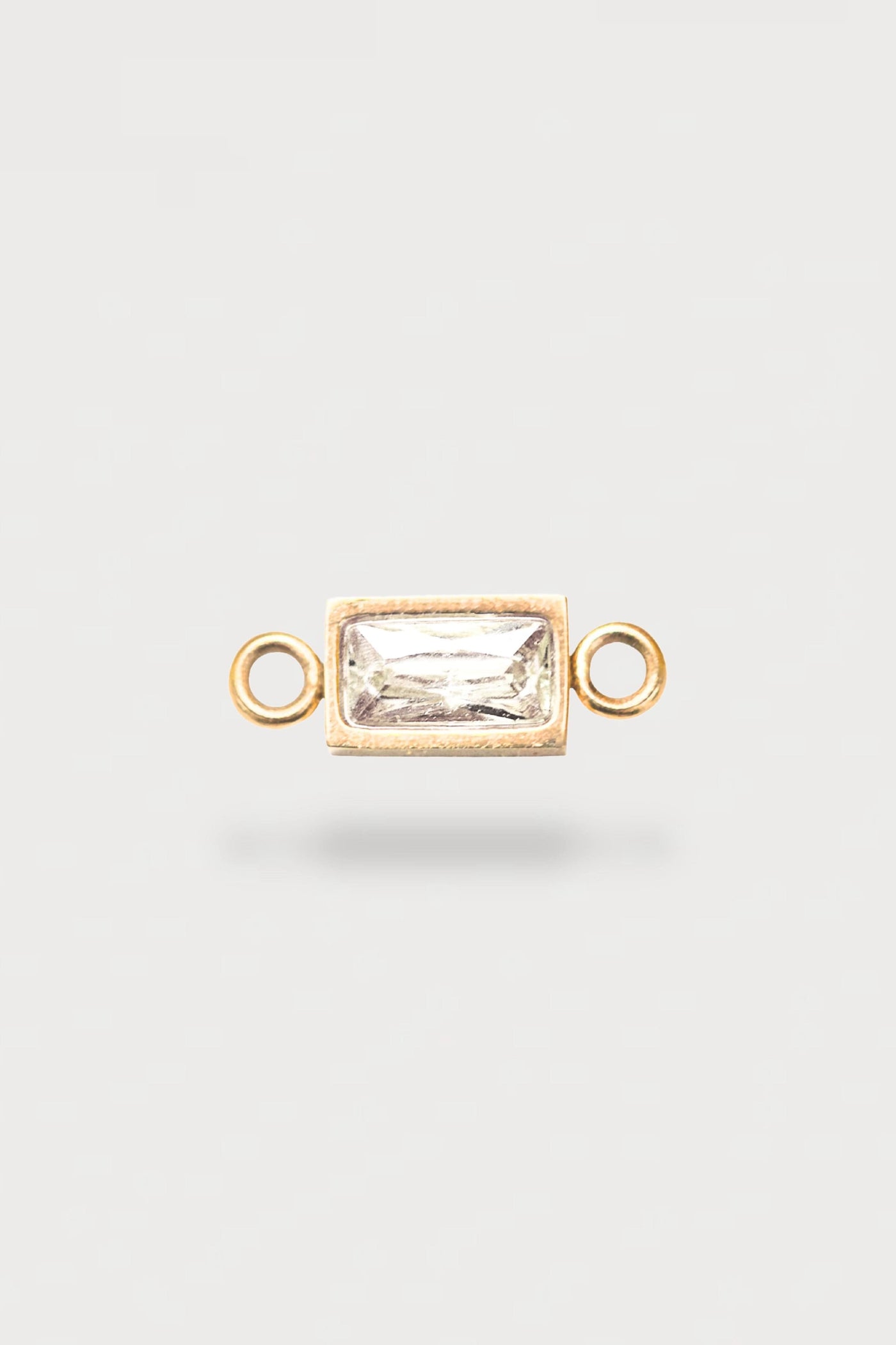 Baguette Charm | Farbe Gold