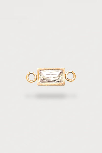 Baguette Charm | Farbe Gold
