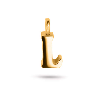 Letter Charm | Farbe Gold