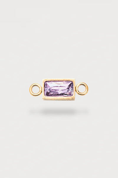 Baguette Charm | Farbe Gold