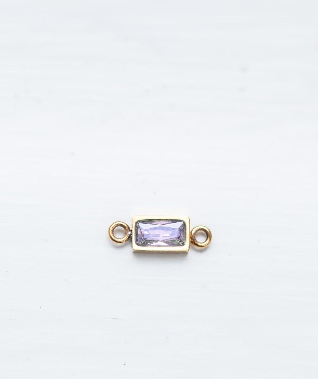 Baguette Charm | Farbe Gold