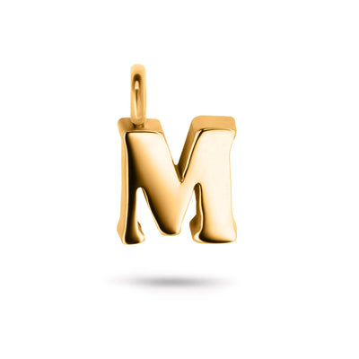 Letter Charm | Farbe Gold