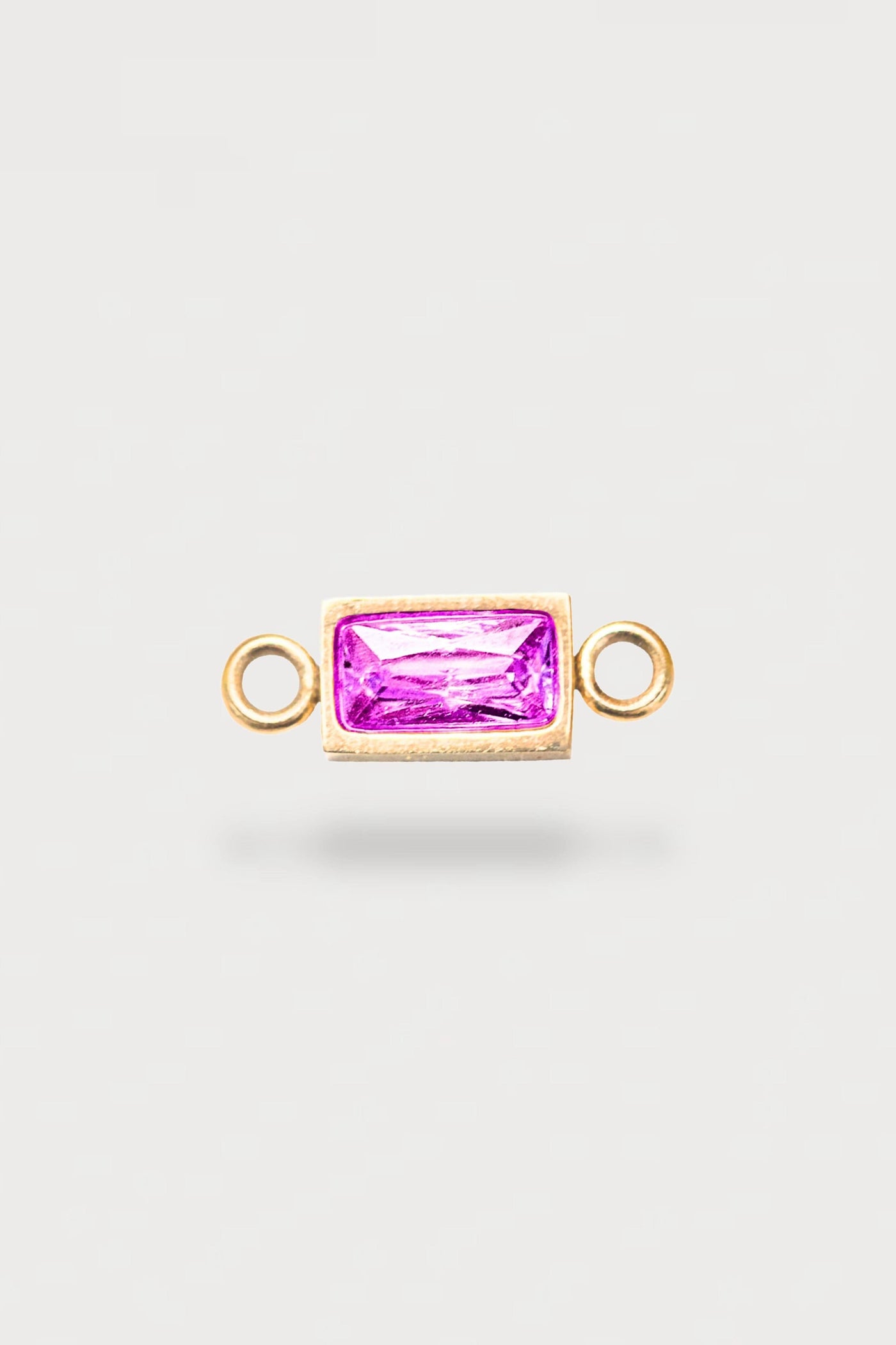 Baguette Charm | Farbe Gold