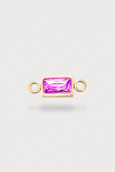 Baguette Charm | Farbe Gold