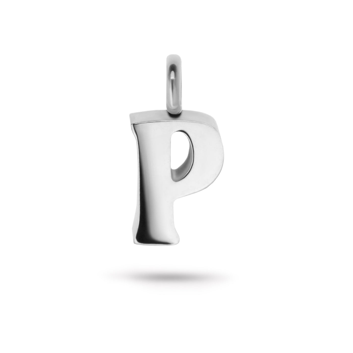 Letter Charm | Farbe Silber