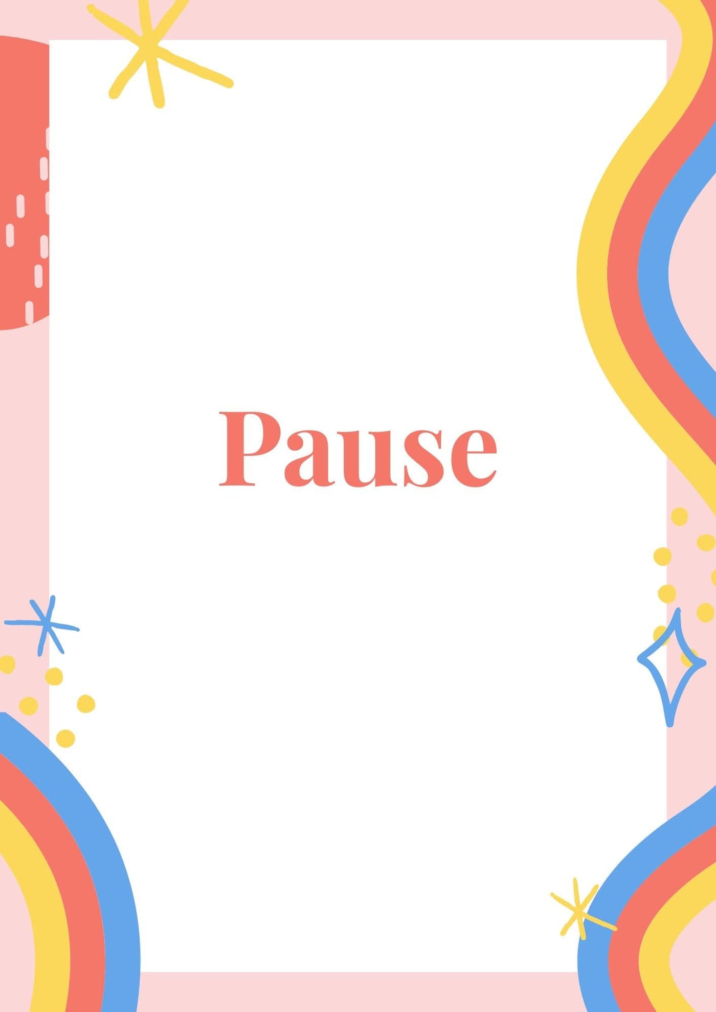 Pause - 15min