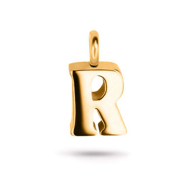 Letter Charm | Farbe Gold