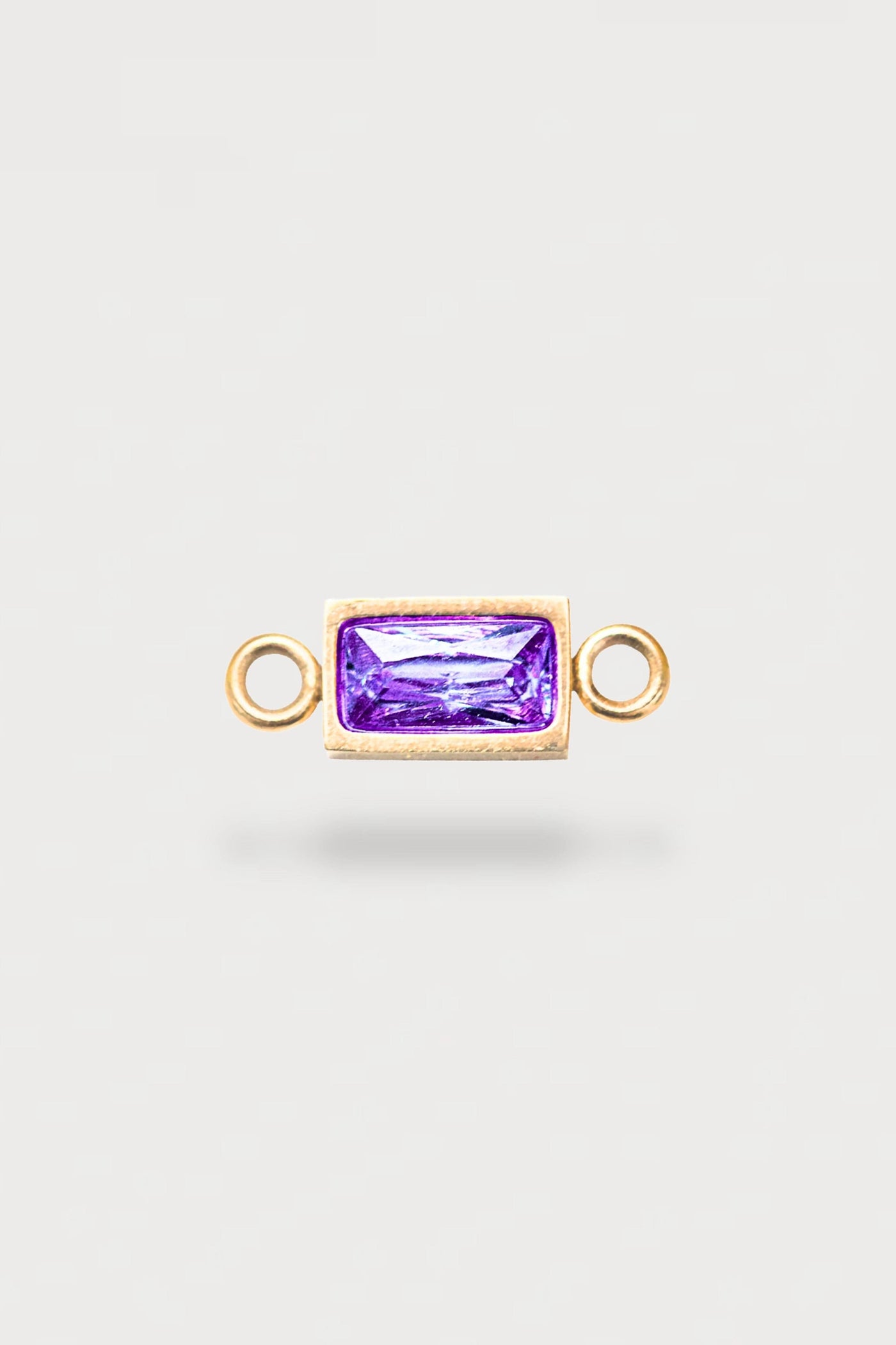 Baguette Charm | Farbe Gold