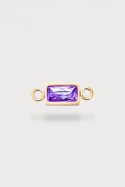 Baguette Charm | Farbe Gold