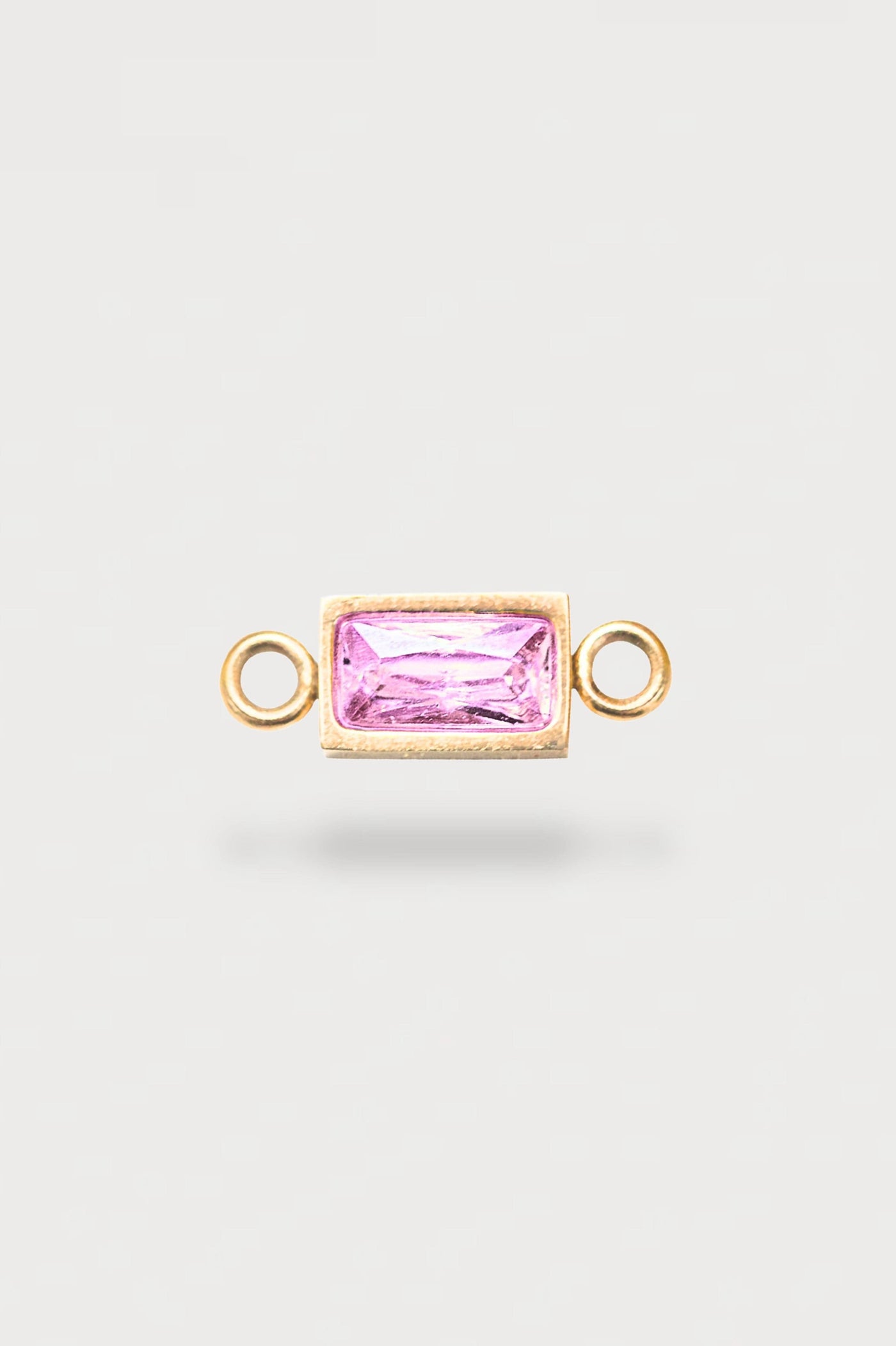 Baguette Charm | Farbe Gold