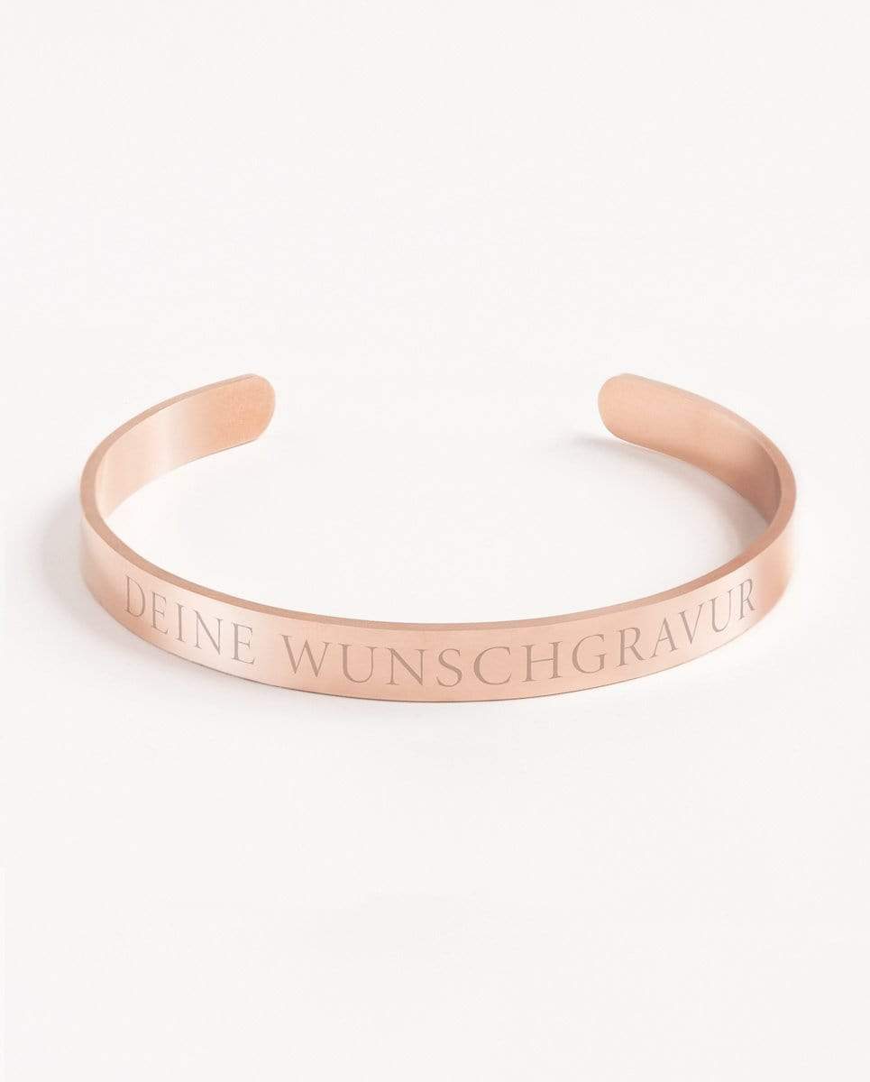 Rose gold identity bracelet hotsell