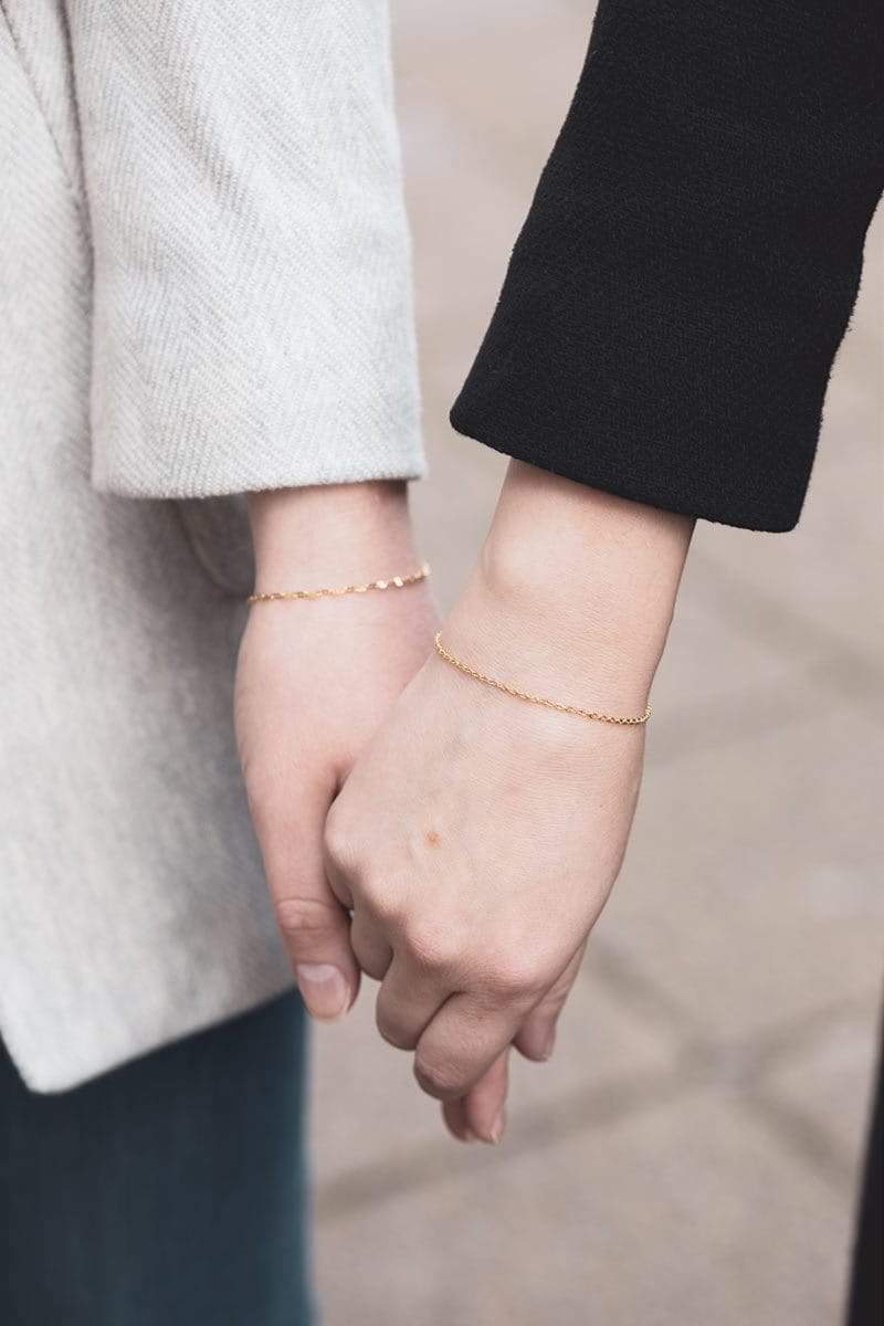 permanent bracelets als geschweisstes armband für Freundinnen von Oh Bracelet Berlin 
